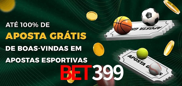 BET399 Ate 100% de Aposta Gratis